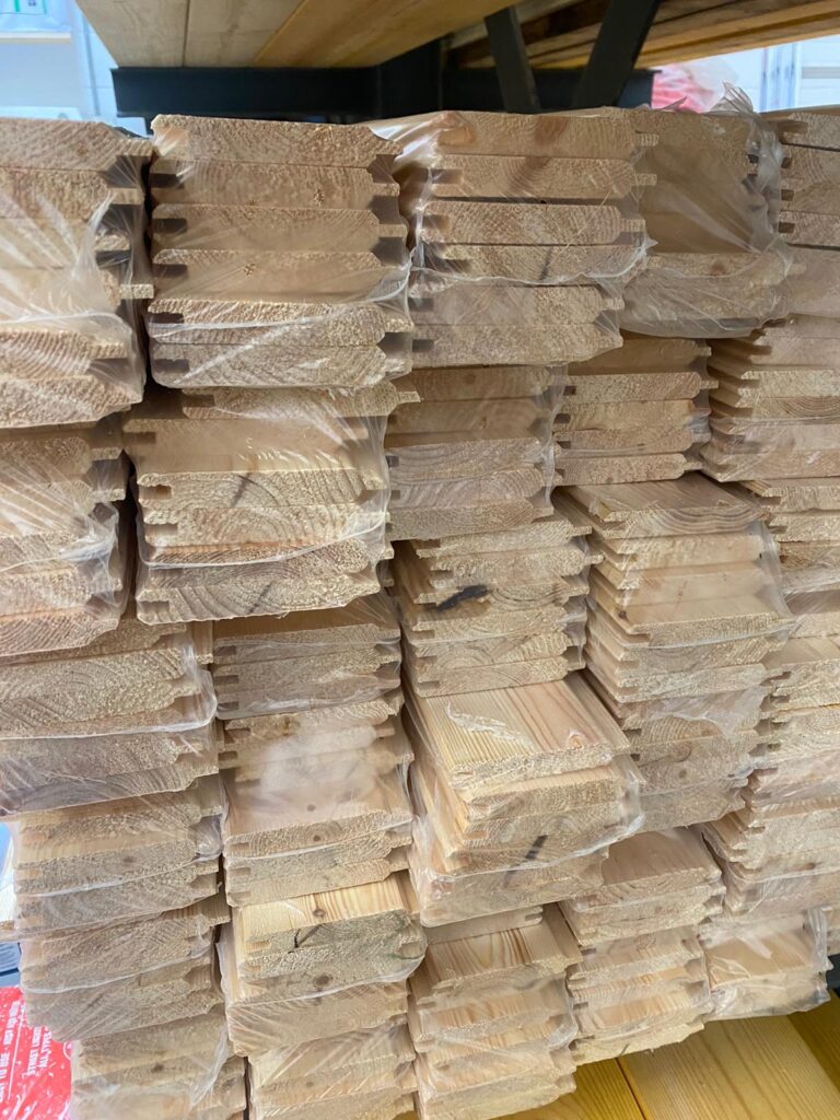 Treated 15×90 Vlining (4.2m Length) 6 Pack Simpson Timber Systems